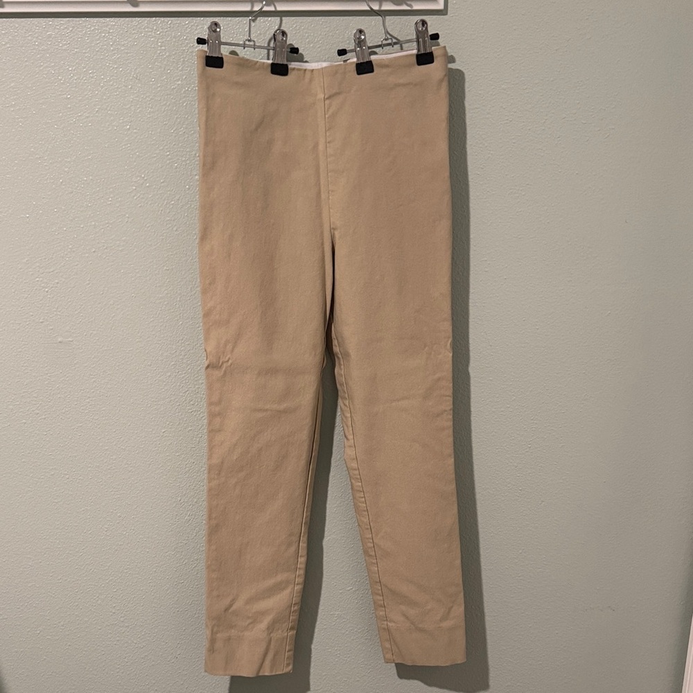 Sara Campbell women’s khaki skinny ankle pants
